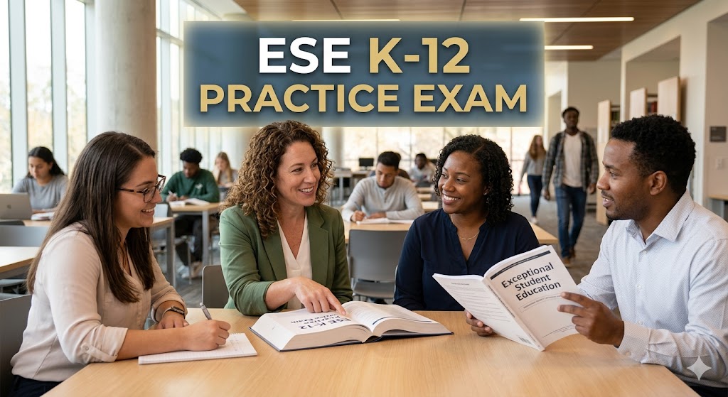 Exceptional Student Education (ESE) K-12 Practice Exam Banner