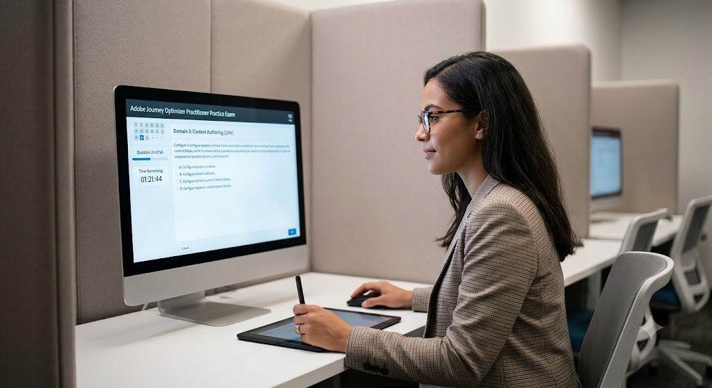 Adobe Journey Optimizer Business Practitioner Practice Exam Banner
