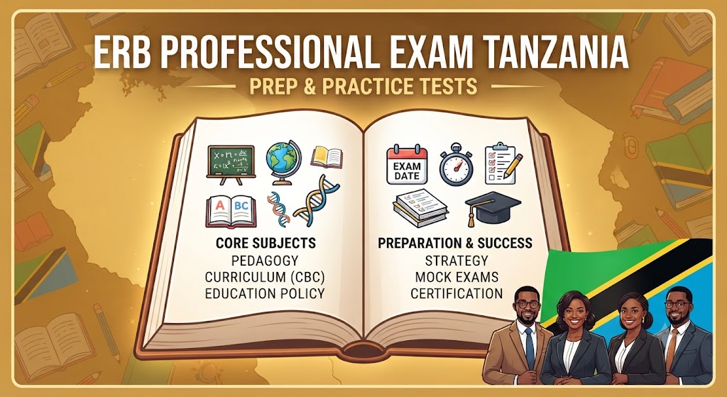 Erb Professional Exam Prep & Practice Tests | Tanzania Banner