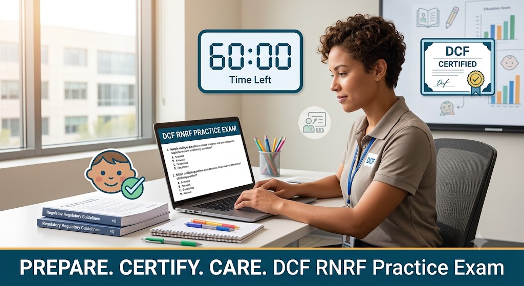 Rules and Regulations for Child Care Facilities (RNRF) DCF Practice Test Banner