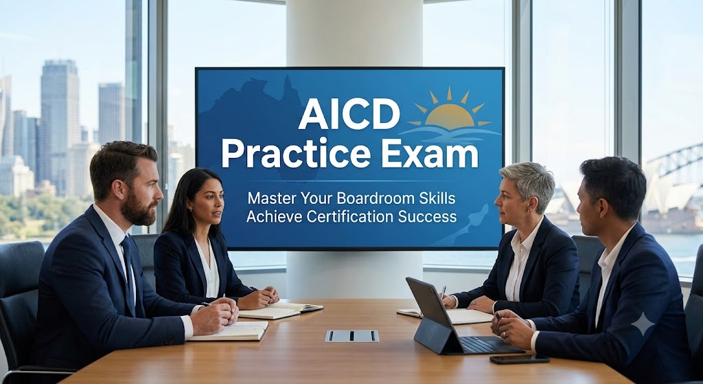 Aicd Practice Test & Exam Prep | Australia Banner