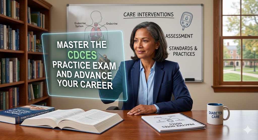 Certified Diabetes Educator Practice Exam Banner