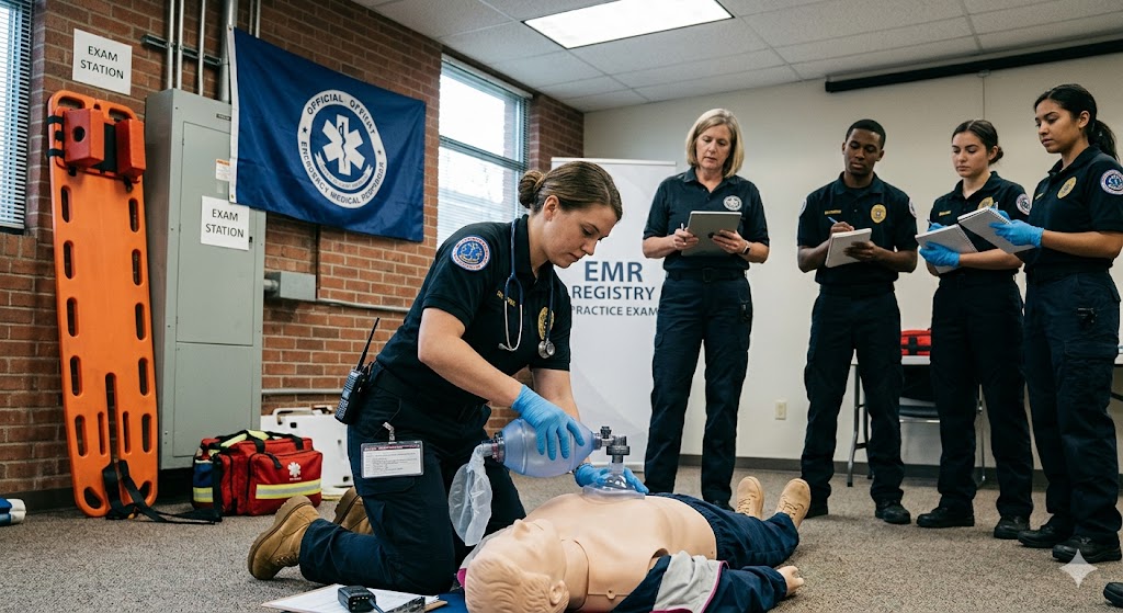 Emergency Medical Responder (EMR) National Registry Practice Exam Banner