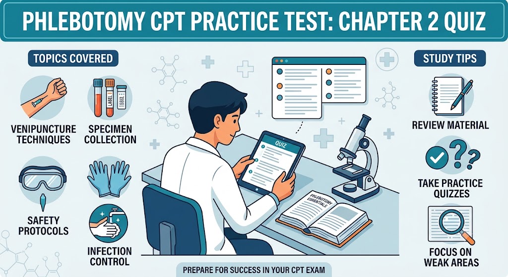 Phlebotomy CPT Practice Test Chapter 2 Quiz Banner
