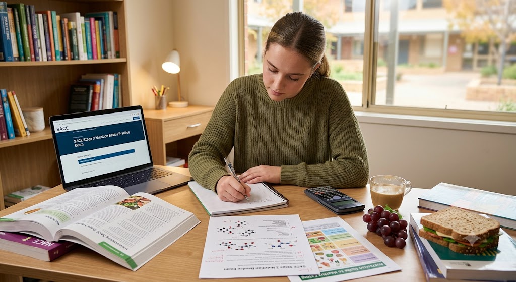 SACE Stage 2 Nutrition Basics Practice Exam Banner