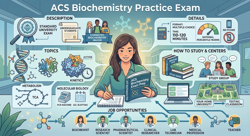 ACS Biochemistry Practice Exam Banner