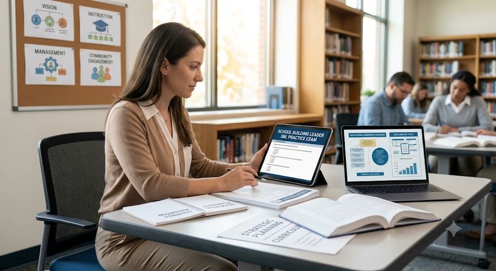 School Building Leader (SBL) Practice Exam Banner