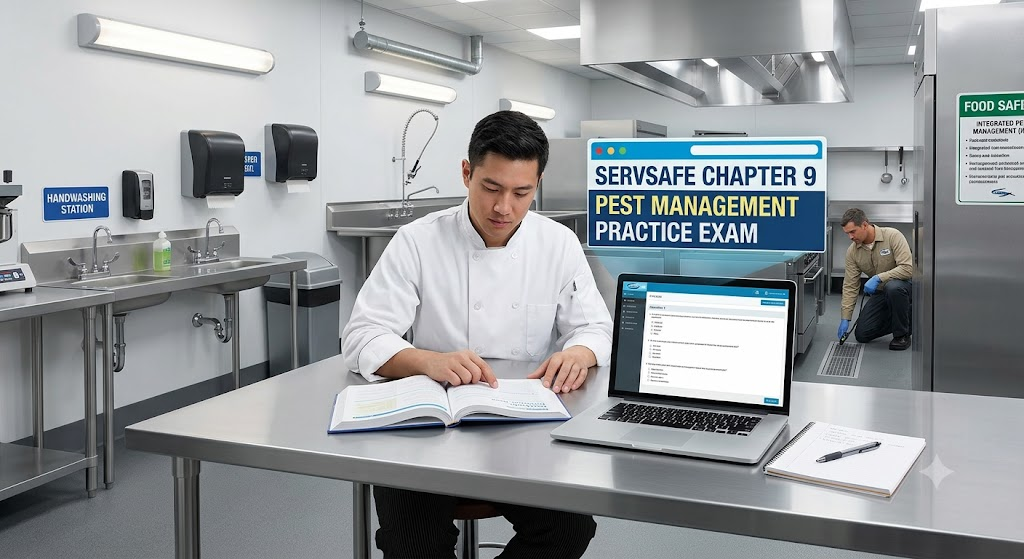 ServSafe Practice Test Chapter 9 – Safe Facilities and Pest Management Banner