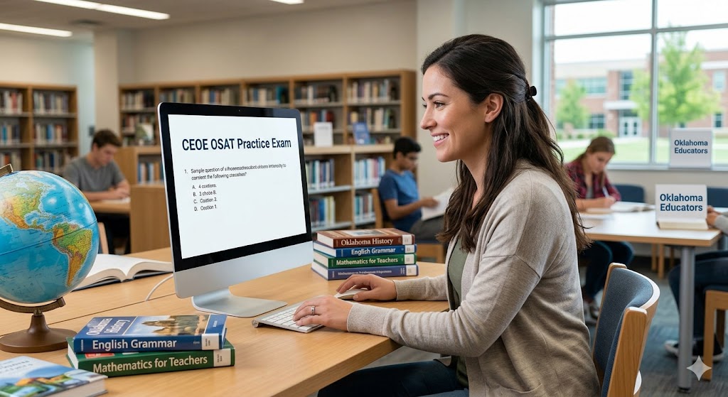 CEOE Oklahoma Subject Area Tests (OSAT) Practice Exam Banner
