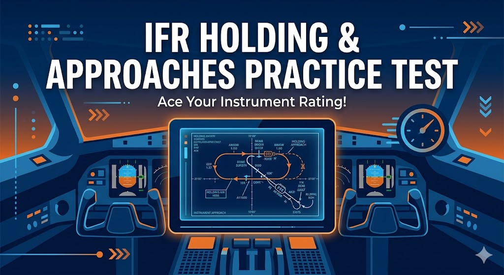 Instrument GL:6 – Holding and Instrument Approaches Practice Test Banner