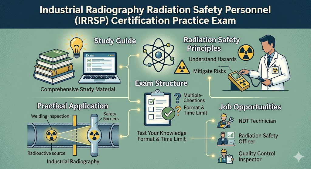Industrial Radiography Radiation Safety Personnel (IRRSP) Certification Practice Exam Banner