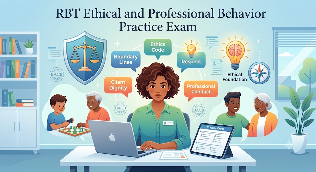 RBT Ethical and Professional Behavior Practice Exam Banner