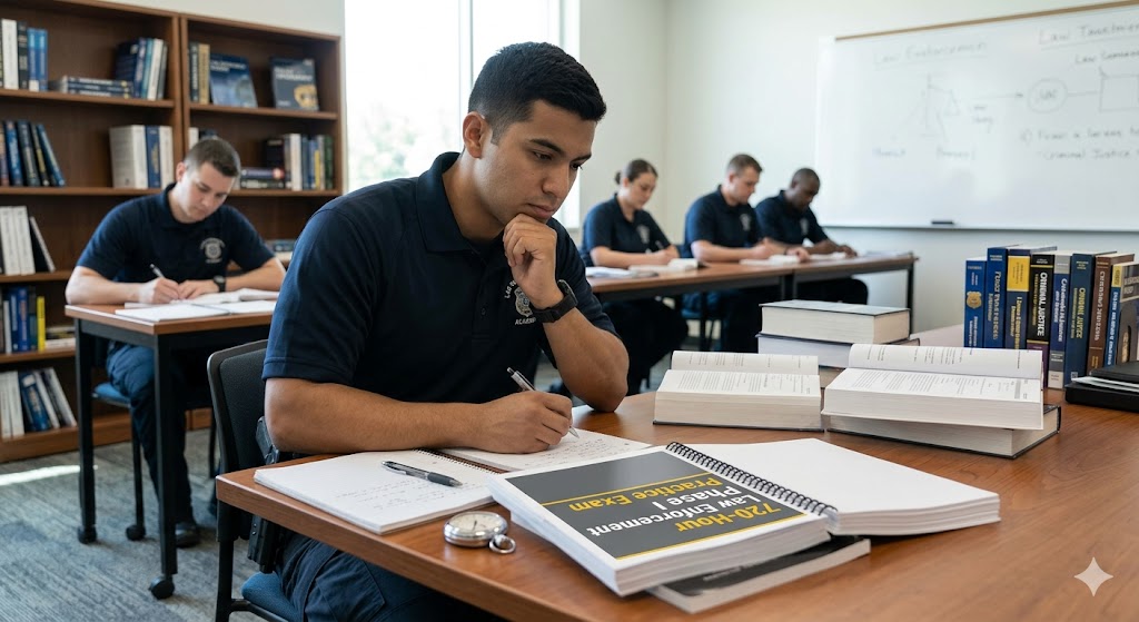 720-Hour Law Enforcement Phase I Practice Exam Banner