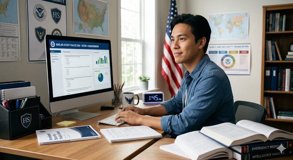 Homeland Security Practice Test Banner