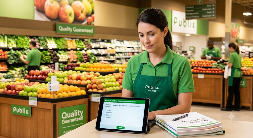 Publix Produce Management Practice Test Banner