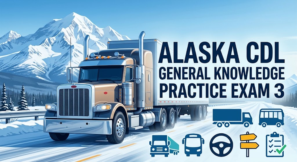Alaska CDL General Knowledge Practice Test 3 Banner