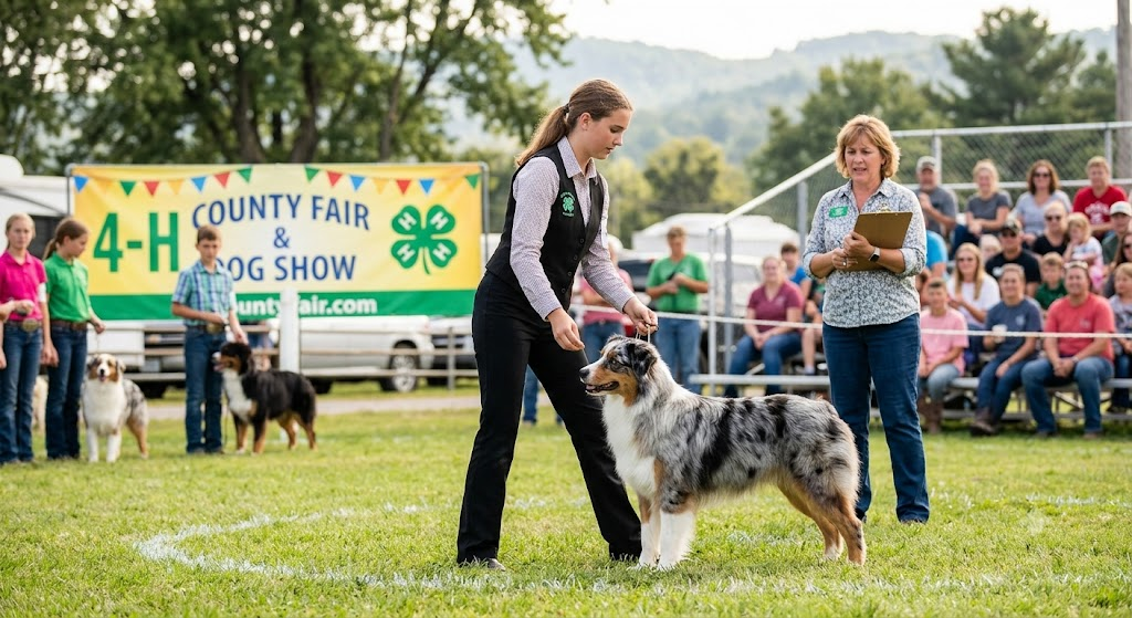 4-H Dog Showmanship Practice Test Banner