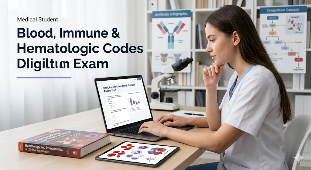 Blood, Immune, and Hematologic Disorders Practice Test Banner