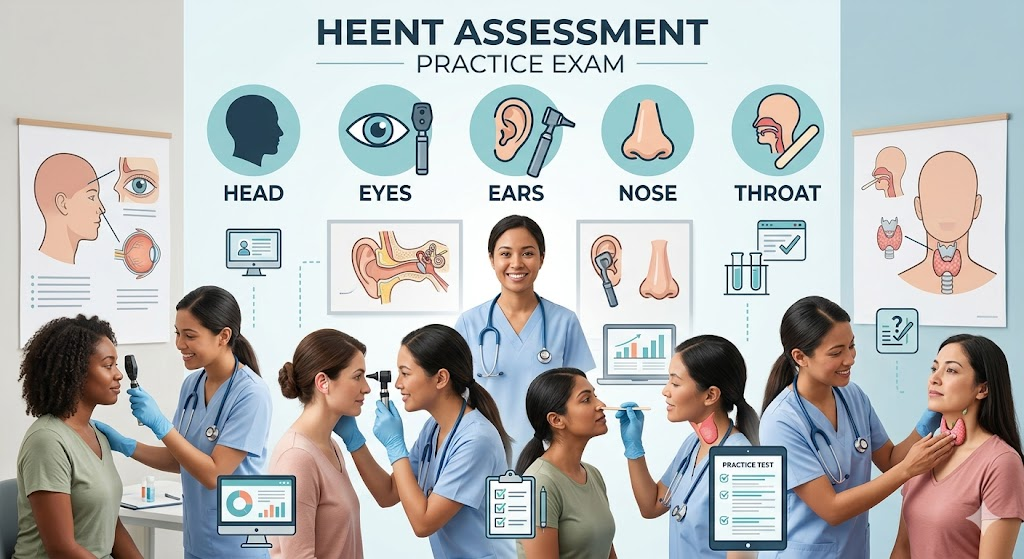 HEENT Assessment Practice Test Banner