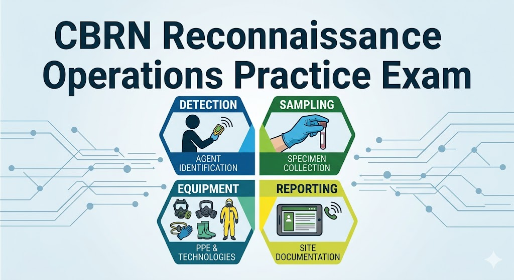 CBRN Reconnaissance Operations Practice Test Banner
