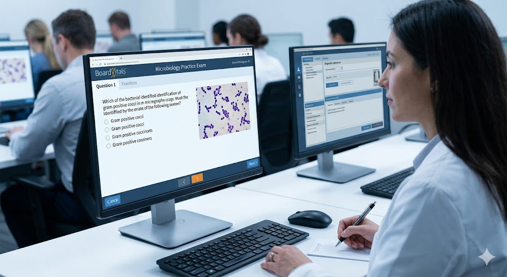 BoardVitals Microbiology Practice Test Banner