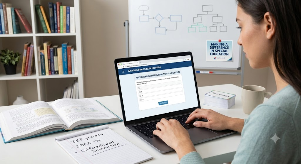 American Board Certification Special Education Practice Exam Banner