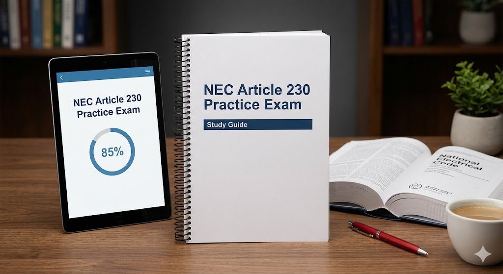 NEC Article 230 Practice Exam Guide Banner