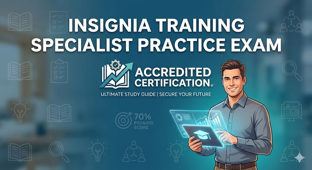 Insignia Training Specialist Practice Exam Banner