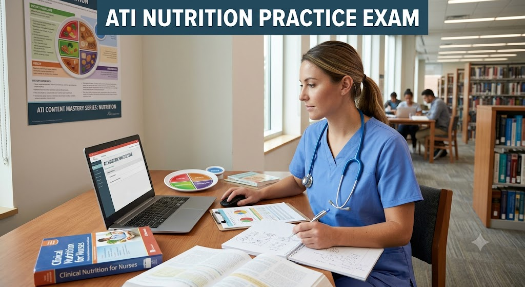 ATI Nutrition Practice Exam Banner