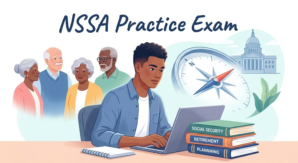 National Social Security Advisor Practice Exam Banner