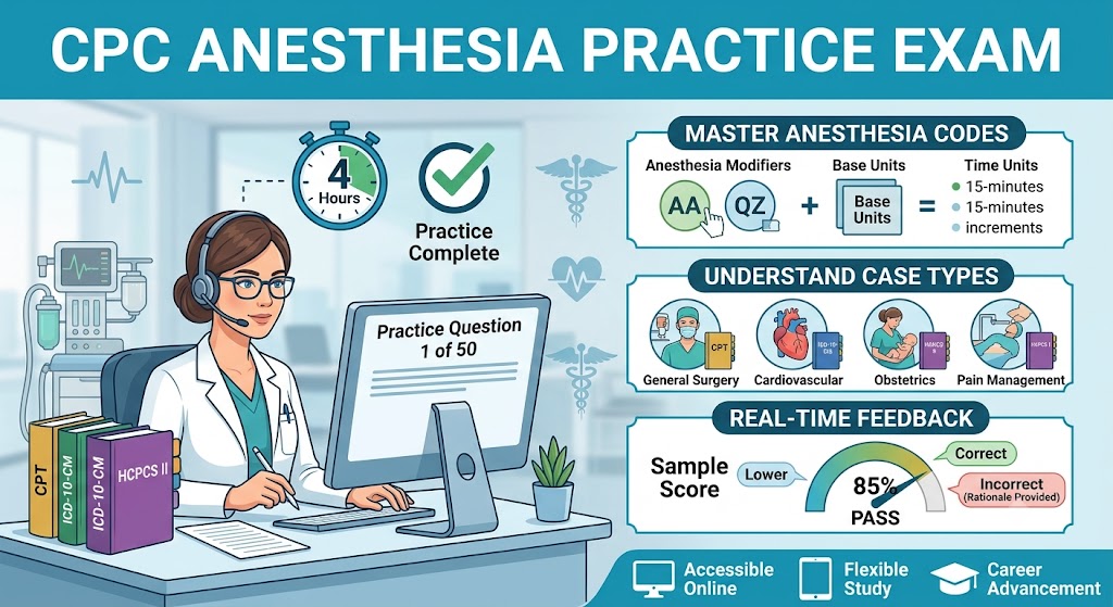 CPC Anesthesia Practice Test – Questions Answers Banner