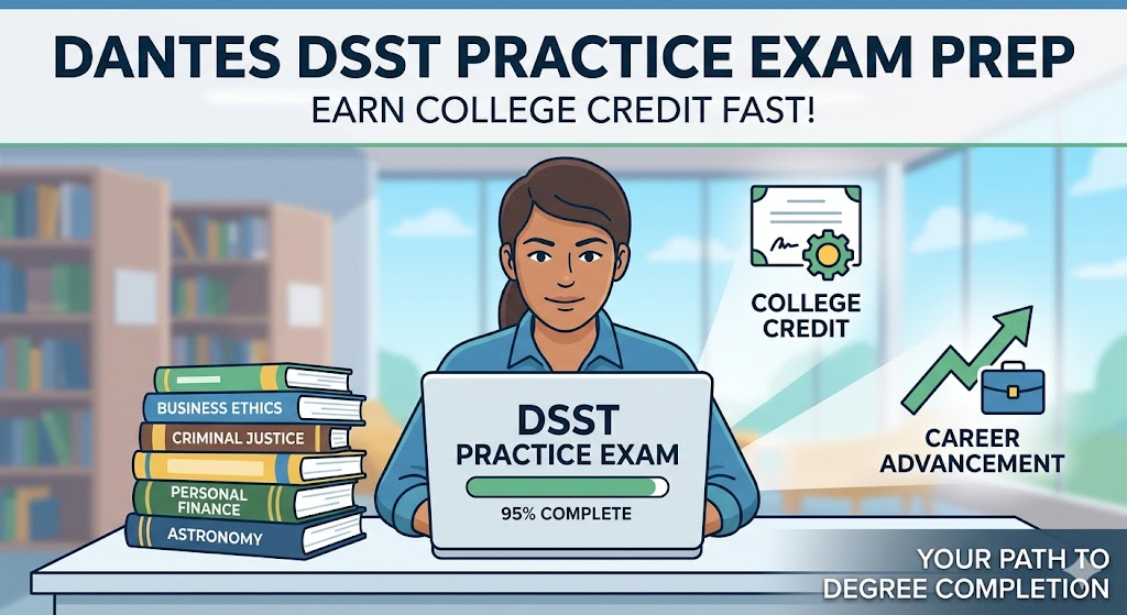 DANTES Subject Standardized Tests (DSST) Practice Exam Banner