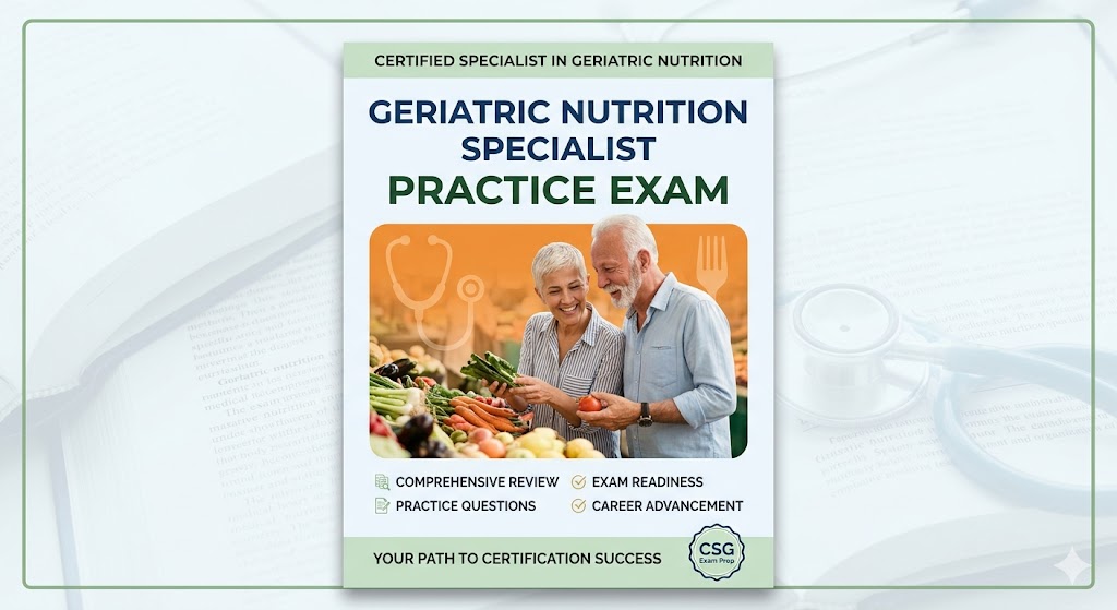Certified Specialist in Geriatric Nutrition Banner