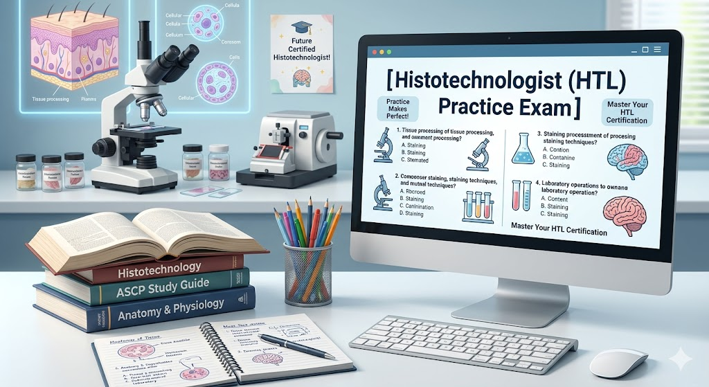 Histotechnologist (HTL) Practice Test Banner
