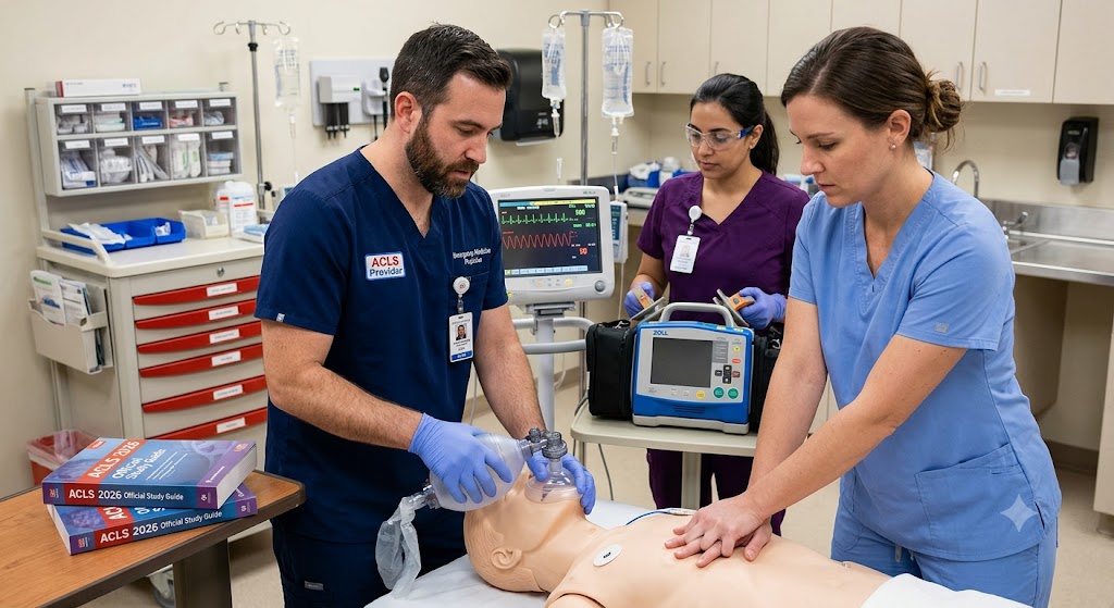 FREE ACLS Practice Test 2026 Official Study Guide PDF Banner