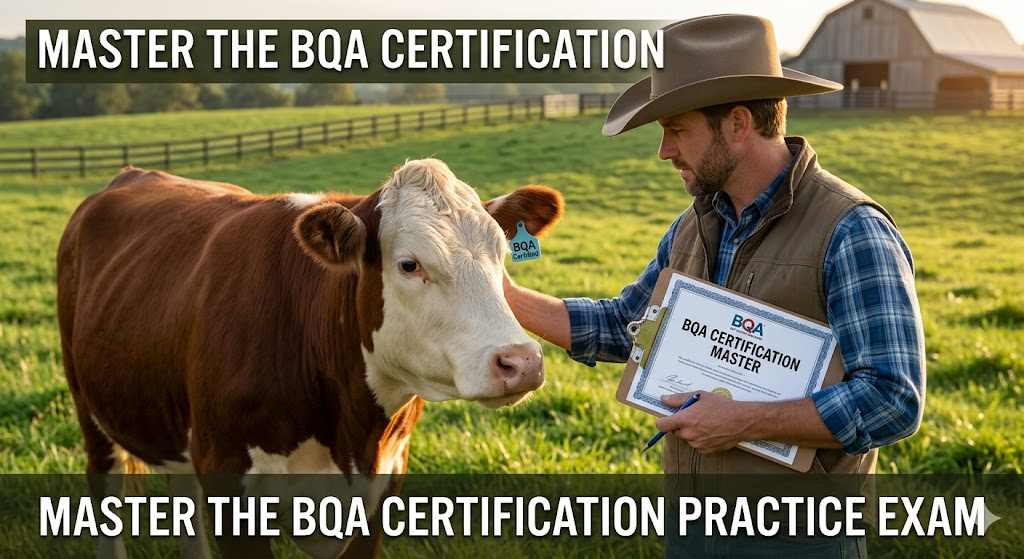 Beef Quality Assurance (BQA) Certification Practice Exam Banner