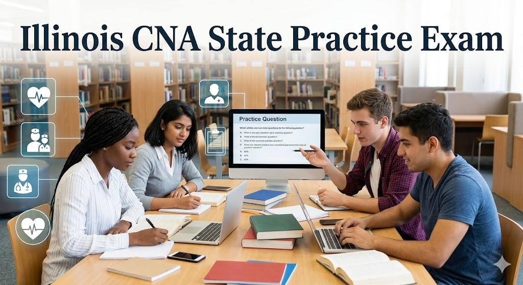 Illinois CNA State Practice Exam Banner