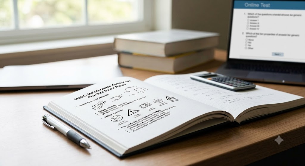 MSSC Maintenance Awareness Practice Test Banner