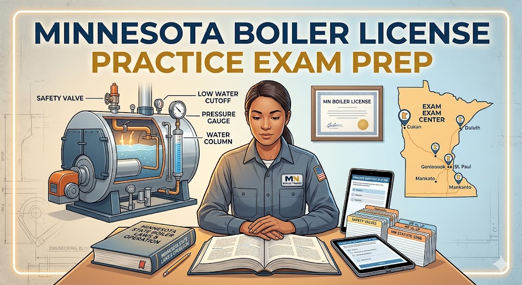 Minnesota Boiler License Practice Exam Banner