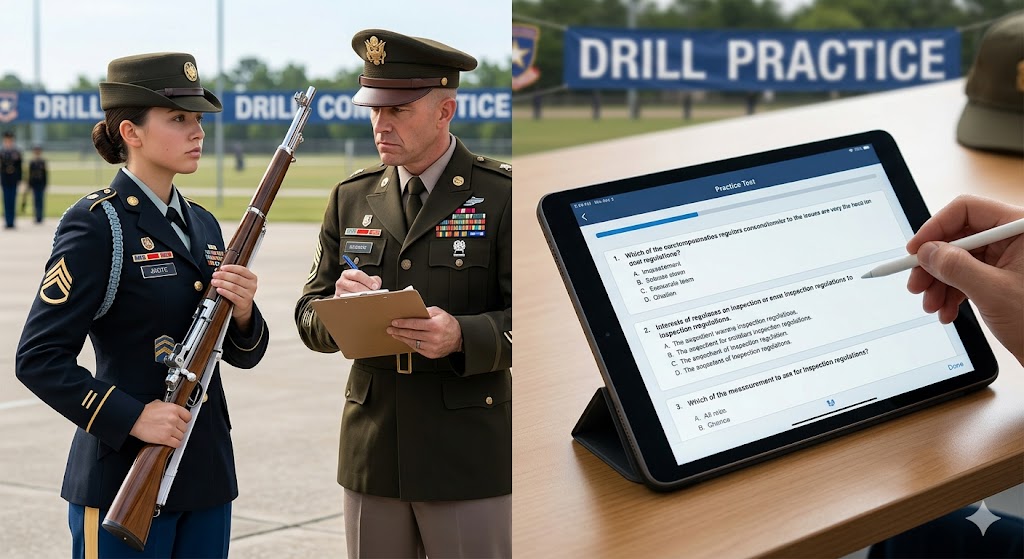 Drill Competition Inspection Practice Test Banner