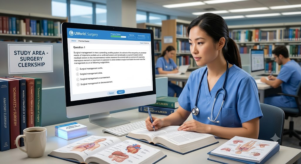 UWorld Surgery Practice Test Banner