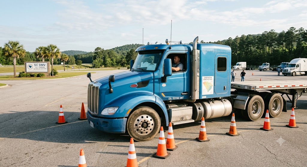 South Carolina CDL Combination Practice Test Banner