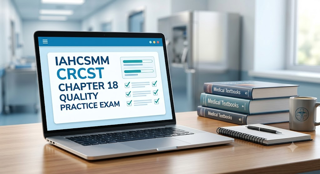 IAHCSMM CRCST Practice Test – Chapter 18 Quality Production and Monitoring Banner