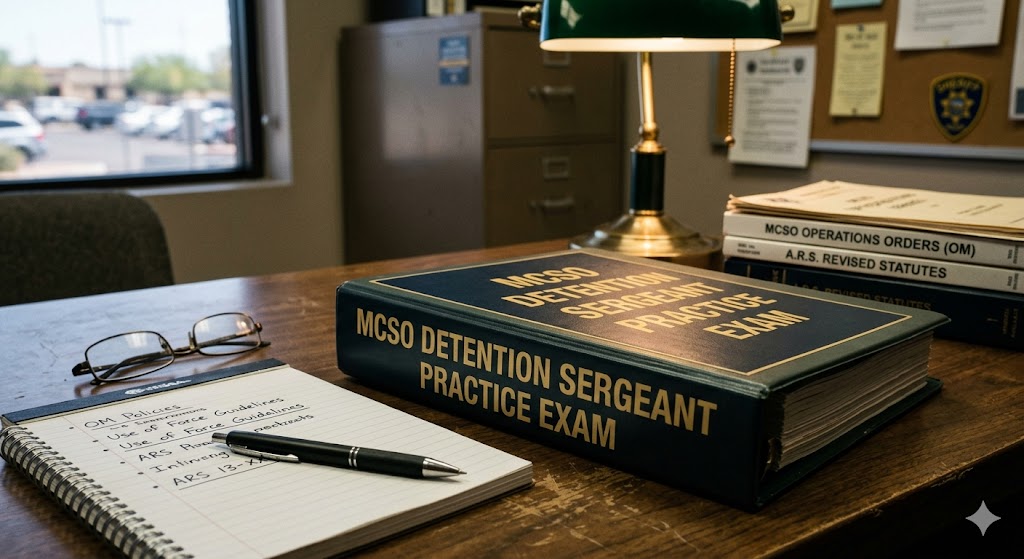 MCSO Detention Sergeant Practice Exam Banner