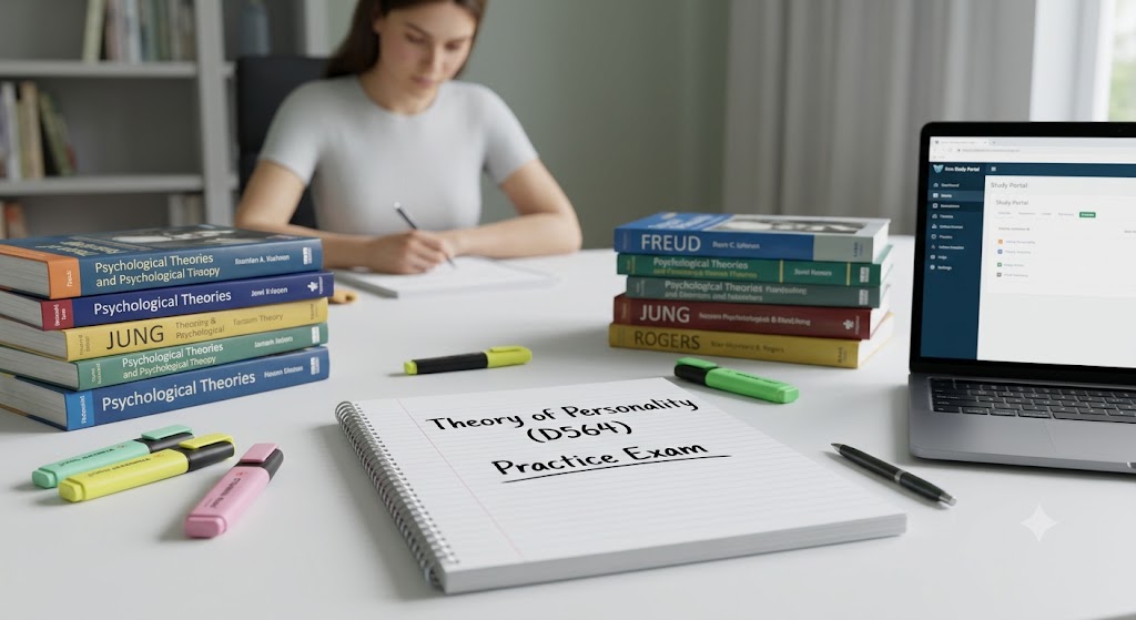 Theory of Personality (D564) Practice Exam Banner