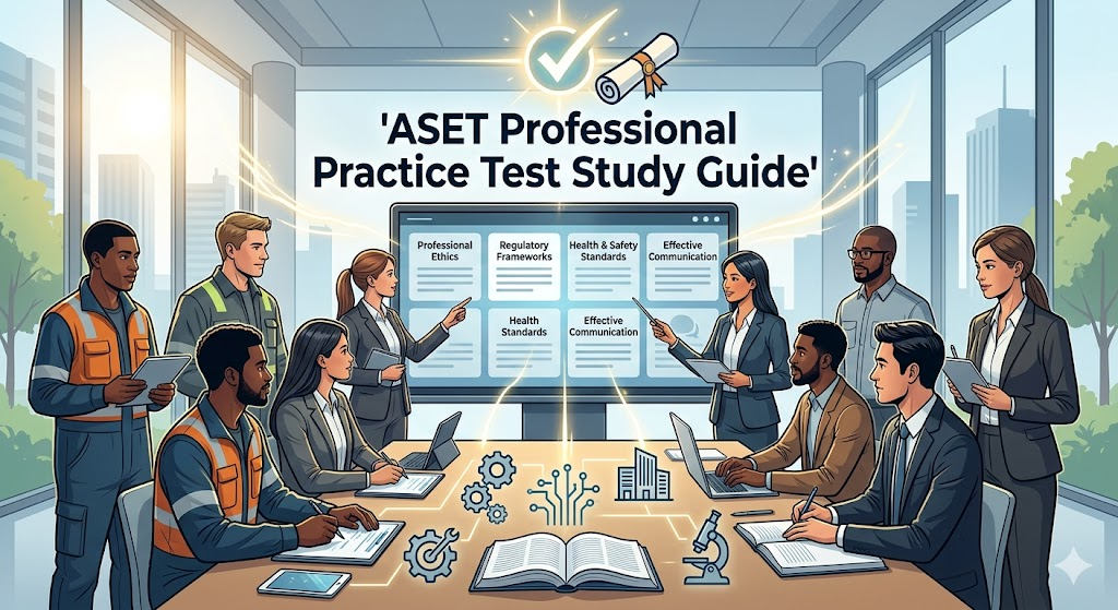 Association of Science and Engineering Technology (ASET) Professional Practice Test Banner