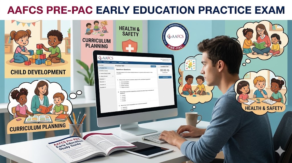 AAFCS Pre-PAC Early Education Practice Exam Banner