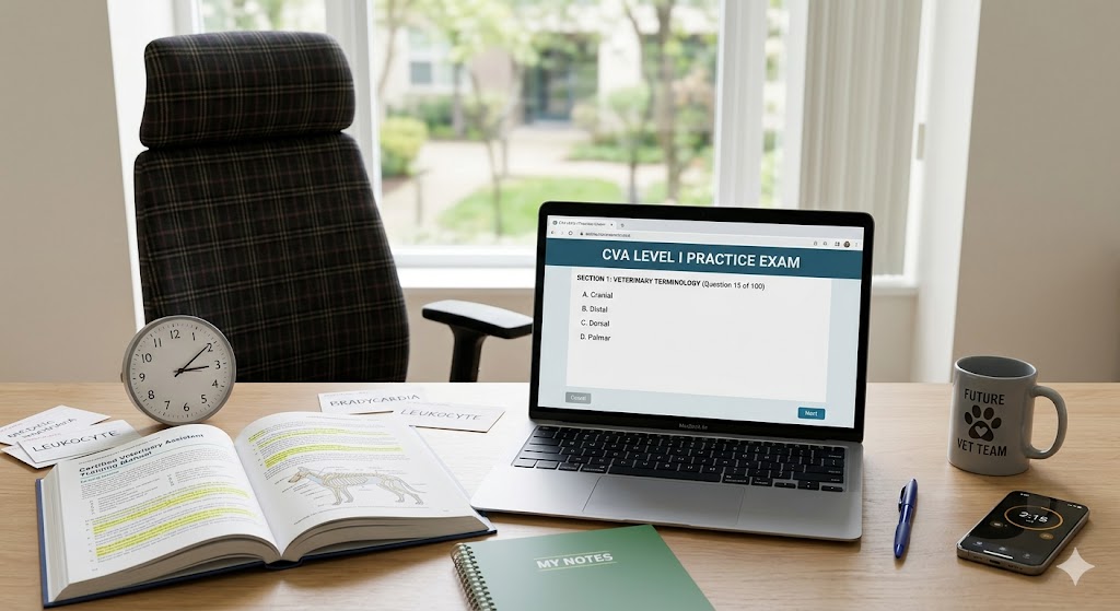 Certified Veterinary Assistant (CVA) Level I Practice Test Banner