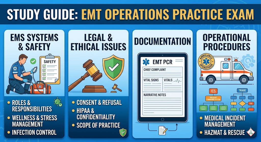 Emergency Medical Technician (EMT) Operations Practice Test Banner