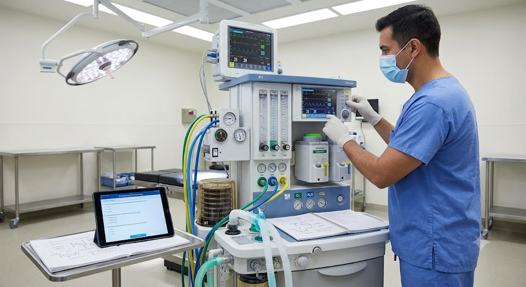 Anesthesia Machine (P1) Practice Tet Banner
